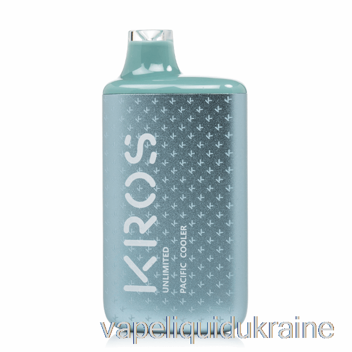 Vape Ukraine KROS Unlimited 6000 Disposable Pacific Cooler